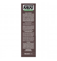 JUST FOR MEN - SHAMPOO IN HAIR COLOUR Colour: Real Black H55